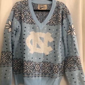 Christmas UNC sweater. XL